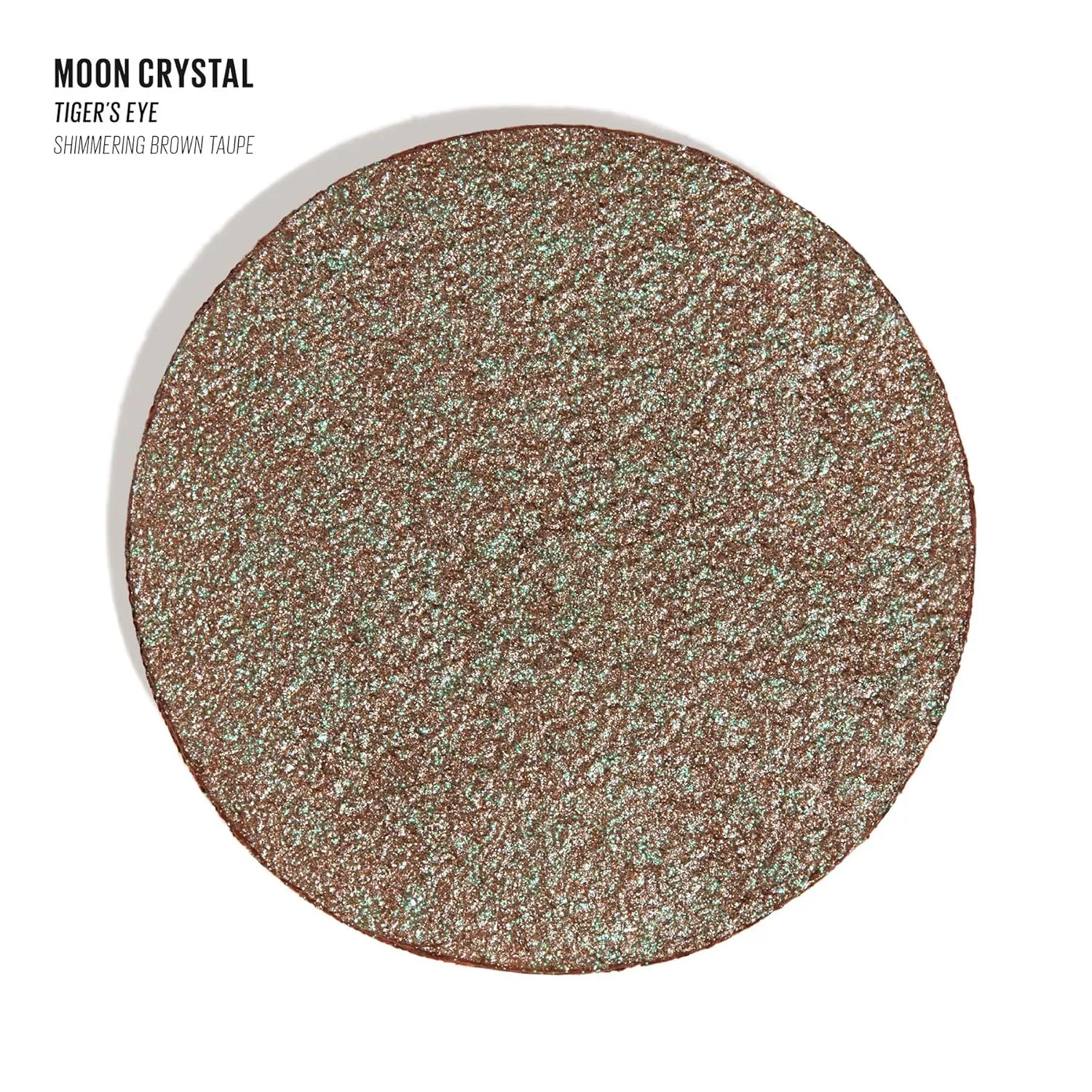 Kaja Eyeshadow - Moon Crystal | Sparkling Eye Pigment, Shimmering Brown Taupe Finish, Highly Pigmented, Glitter, 03 Tiger's Eye, 0.29 Oz