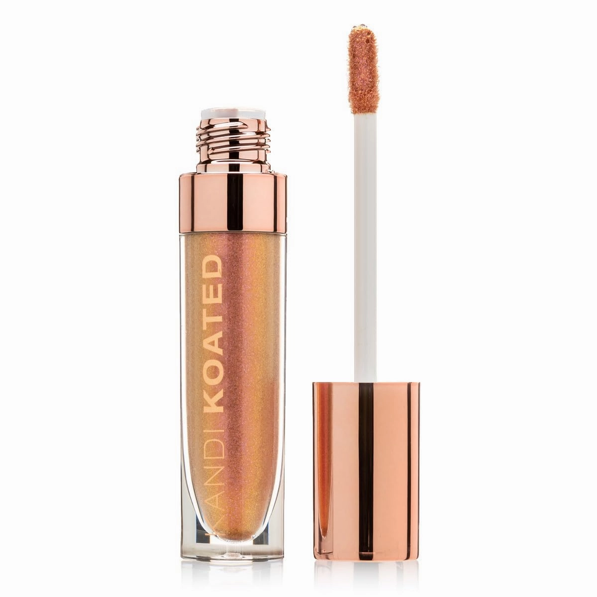 Kandi Koated Luster Liquid Metal Eyeshadow [Bling] Liquid Eye Paint with Shimmery Finish | Rich Colors, Paraben-Free, Cruelty-Free Eyeshadow | Beauty & Makeup