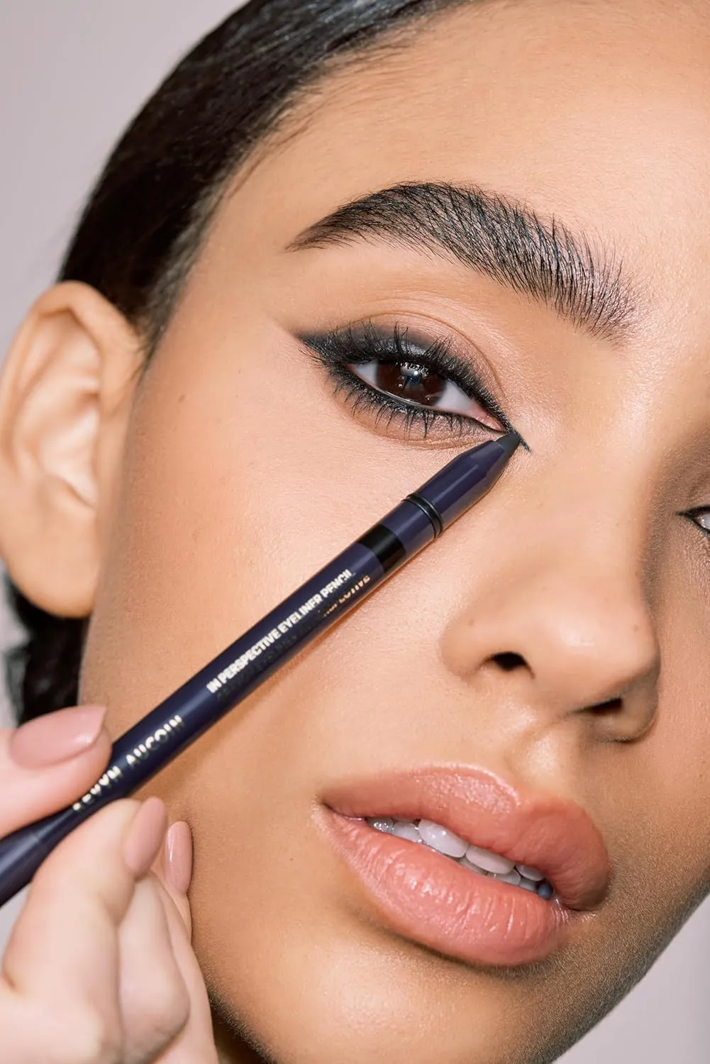 Kevyn Aucoin In Perspective Eyeliner Pencil, Black: Easy Use. Flexibility of a kajal makeup pencil and waterproof. Long wearing. For waterline, lash line, or eye lid. No crease. Create flawless looks.