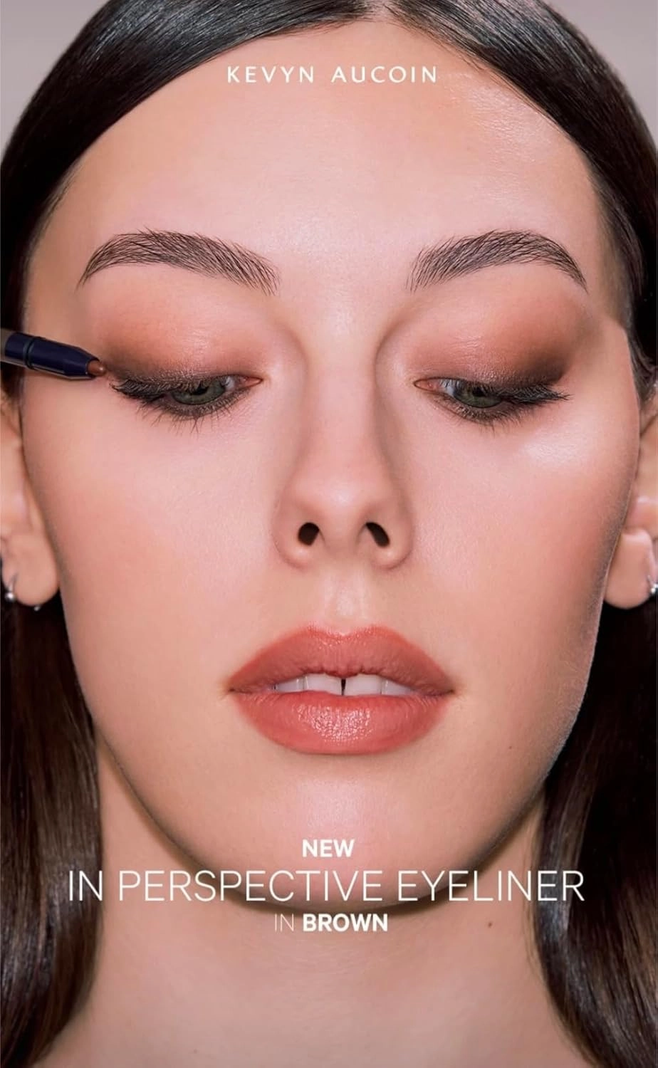 Kevyn Aucoin In Perspective Eyeliner Pencil, Brown: Easy Use. Flexibility of a kajal makeup pencil and waterproof. Long wearing. For waterline, lash line, or eye lid. No crease. Create flawless looks.