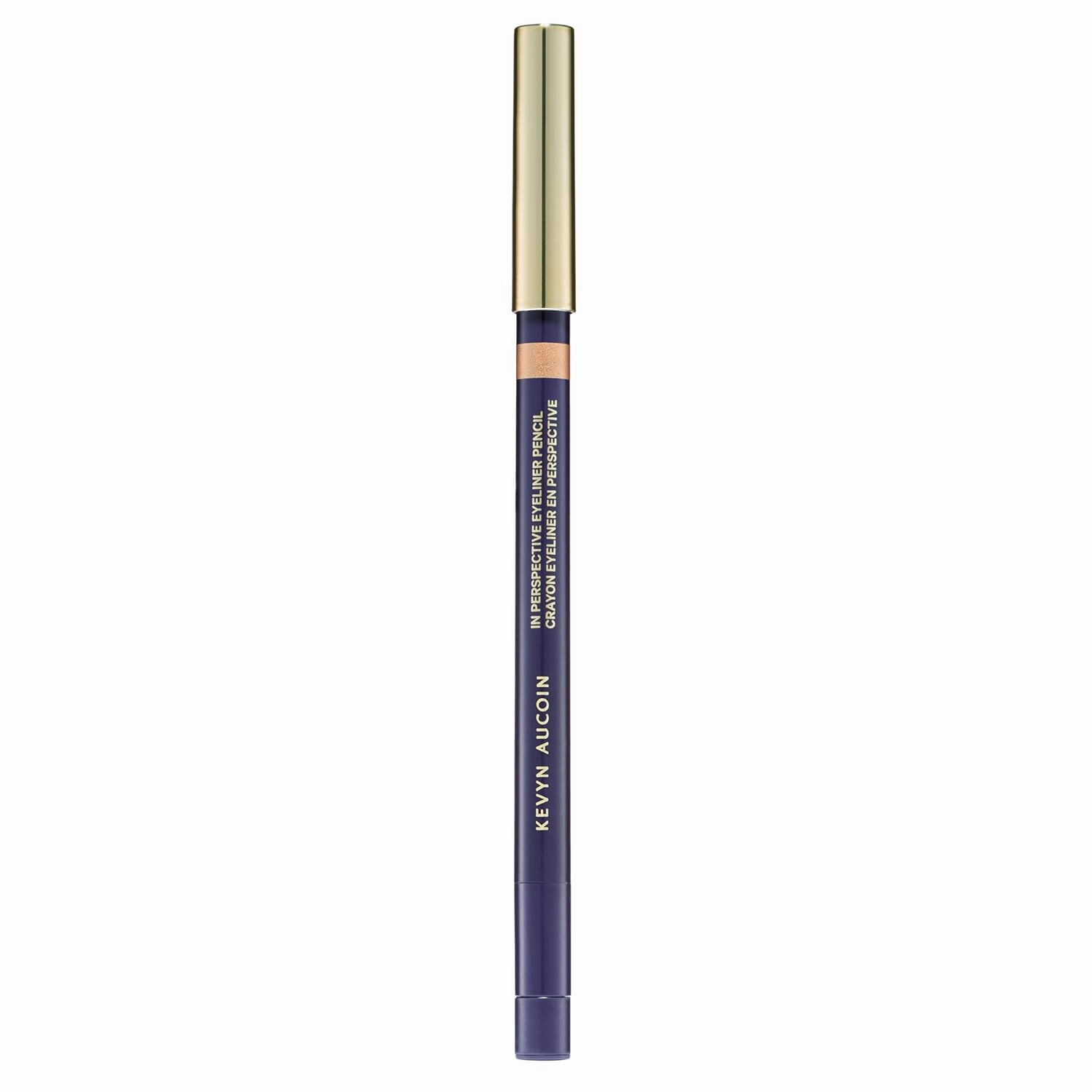 Kevyn Aucoin In Perspective Eyeliner Pencil, Gold: Easy Use. Flexibility of a kajal makeup pencil and waterproof. Long wearing. For waterline, lash line, or eye lid. No crease. Create flawless looks.