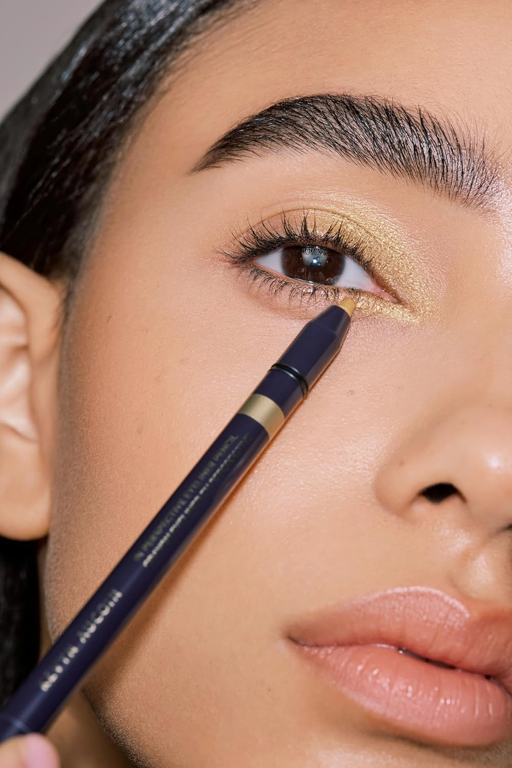 Kevyn Aucoin In Perspective Eyeliner Pencil, Gold: Easy Use. Flexibility of a kajal makeup pencil and waterproof. Long wearing. For waterline, lash line, or eye lid. No crease. Create flawless looks.