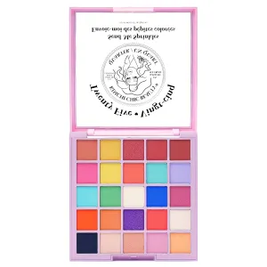 Kimchi Chic Twenty Five Eyeshadow Palette - 25 Matte & Shimmer Shades, Cruelty Free & Vegan Send Me Sprinkles 0.5oz