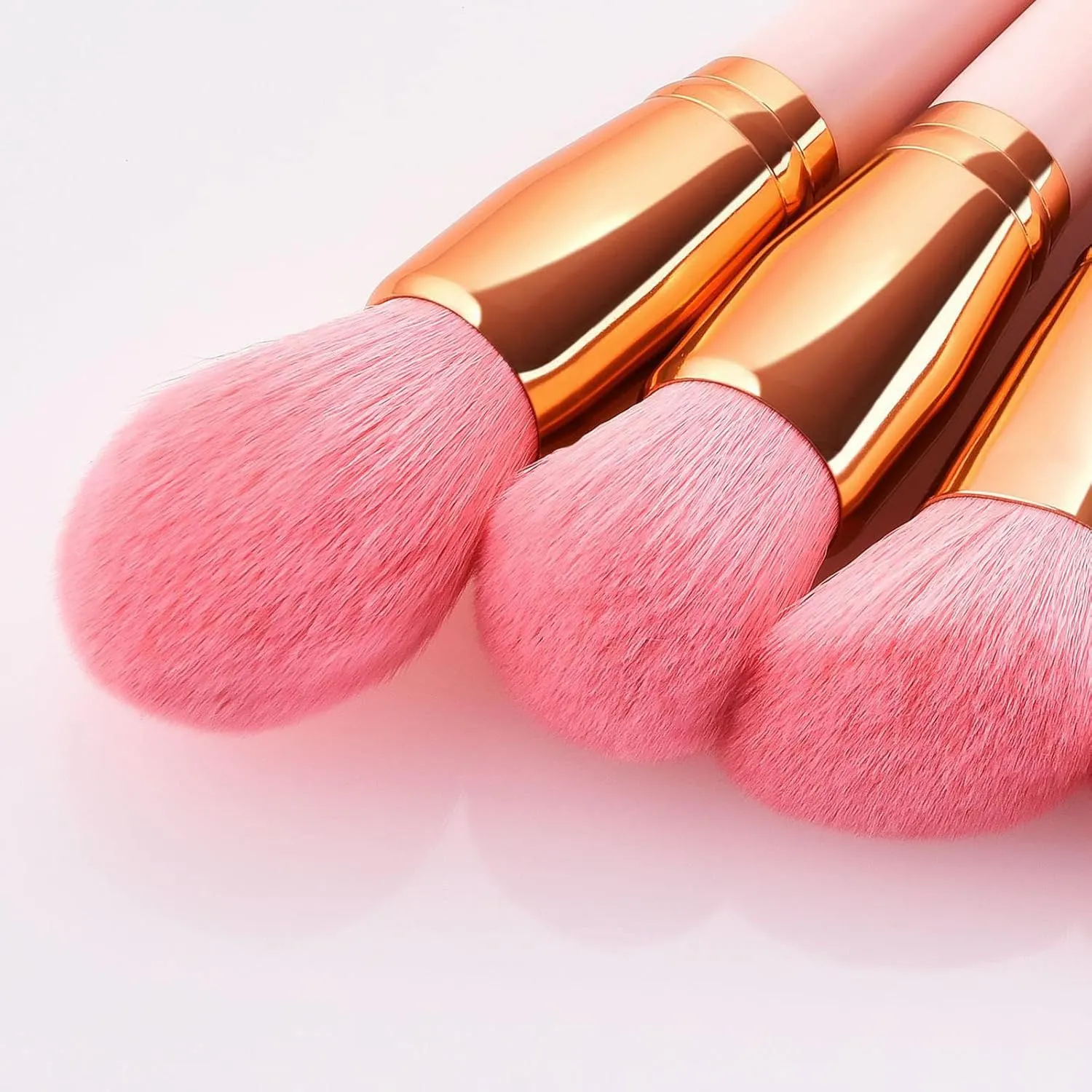 Kits Sets 10 Pcs Cosmetic Mini Brush Eyeshadow Tools Eyebrow Makeup Brush Hot Makeup Accessories, AsShown(One Size,AsShown)