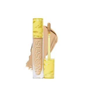 Kosas Revealer Concealer - Medium Coverage Makeup with Hyaluronic Acid, Conceals Dark Circles Under Eyes, Dark Spots and Blemishes   Brightens, Hydrates, Long-Lasting & Vegan, (Tone 06 O)