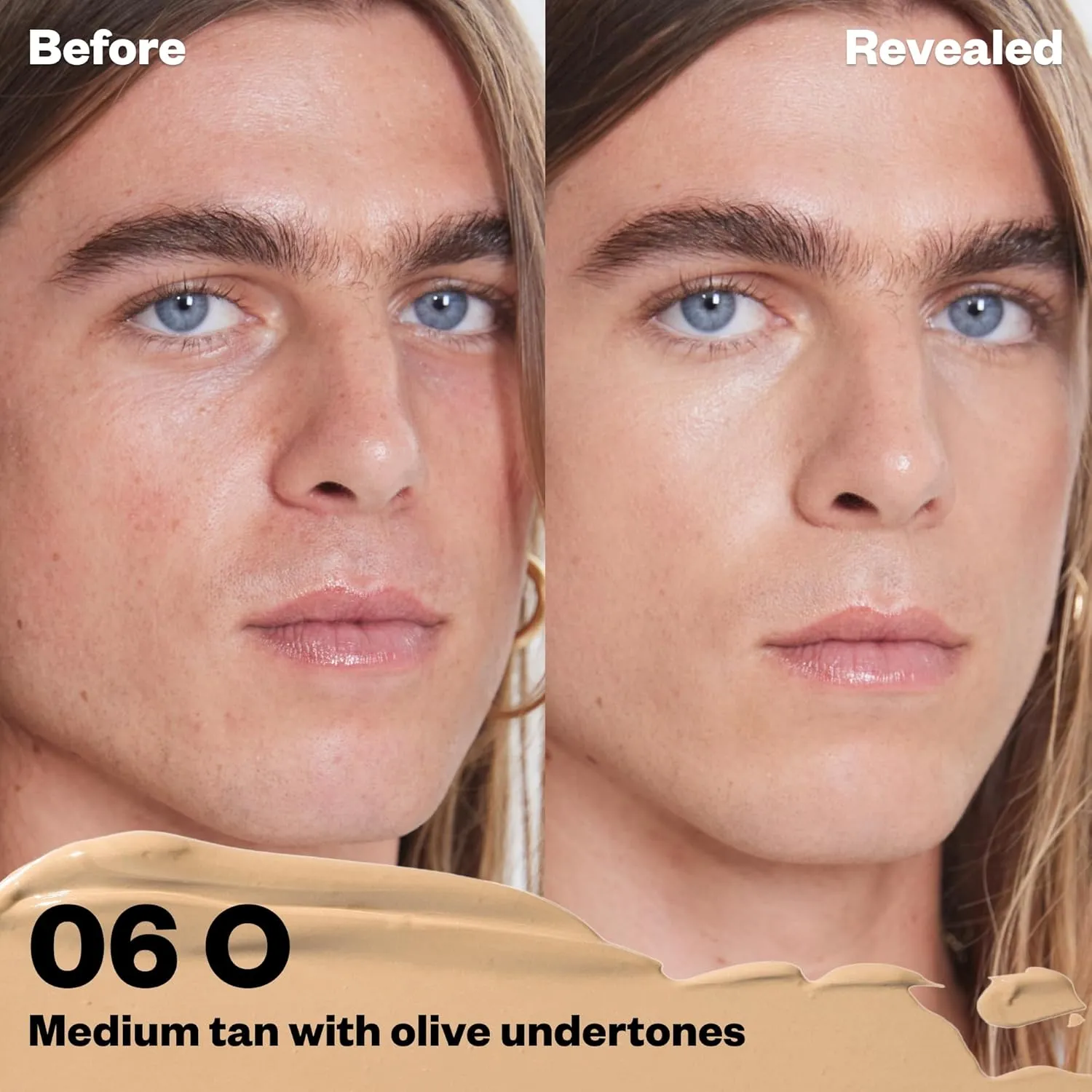 Kosas Revealer Concealer - Medium Coverage Makeup with Hyaluronic Acid, Conceals Dark Circles Under Eyes, Dark Spots and Blemishes   Brightens, Hydrates, Long-Lasting & Vegan, (Tone 06 O)