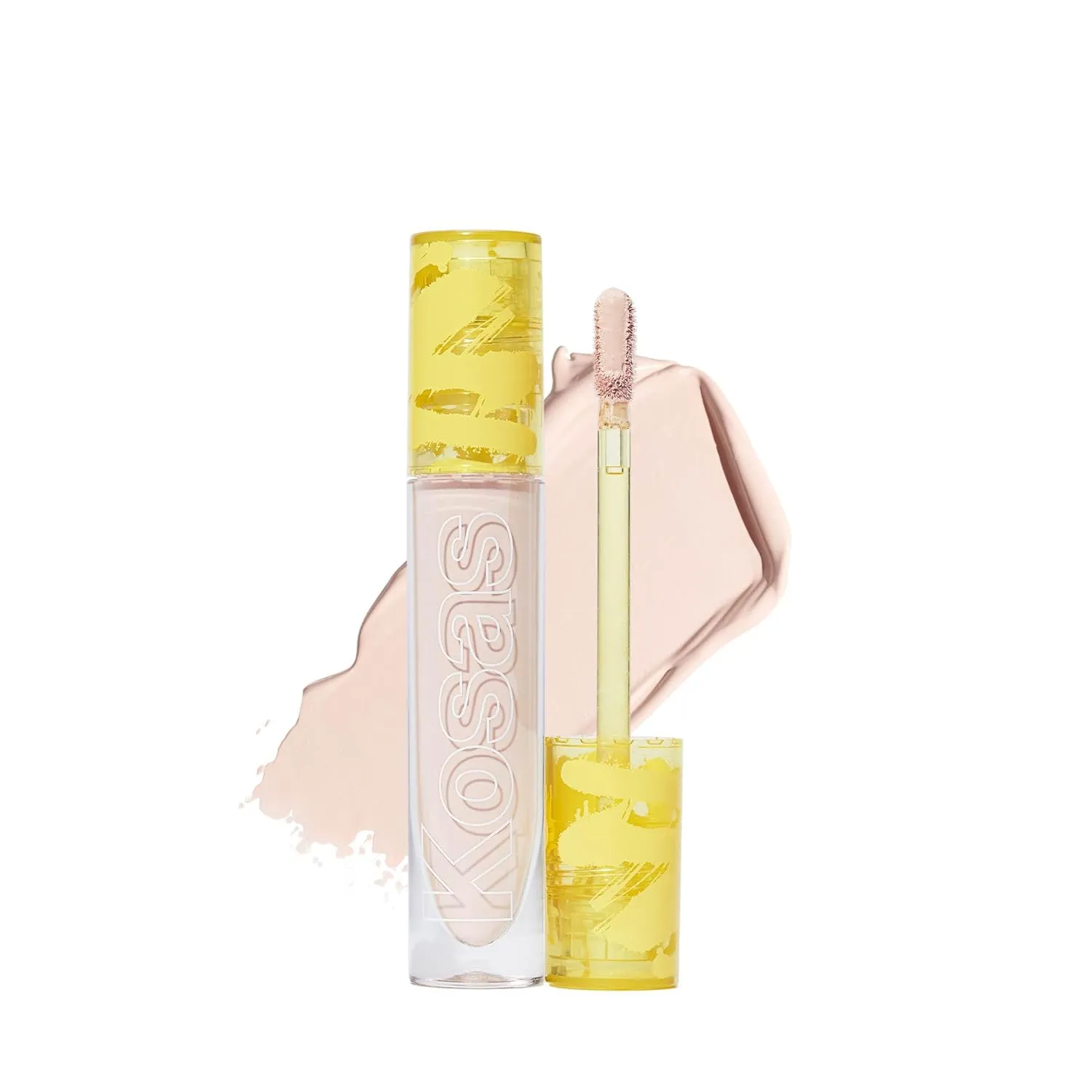 Kosas Revealer Concealer - Medium Coverage Makeup with Hyaluronic Acid, Conceals Dark Circles Under Eyes, Dark Spots and Blemishes   Brightens, Hydrates, Long-Lasting & Vegan, (Tone 1.5 C)