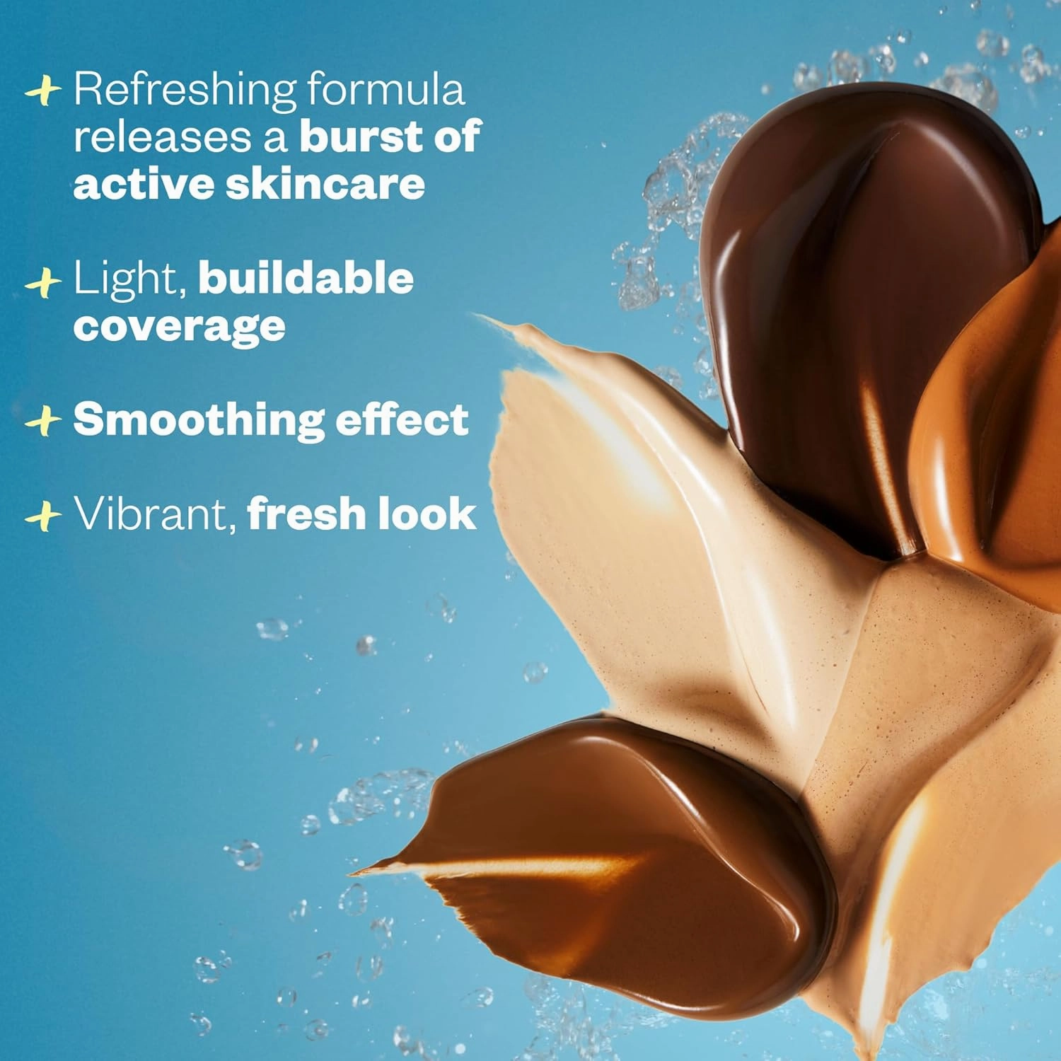 Kosas BB Burst Tinted Face Gel Cream - Supports Healthy Collagen, Smoothes Skin, Hydrates & Moisturizes - Lightweight Buildable Coverage - Medium Warm 24, (1 Oz/30 ML)