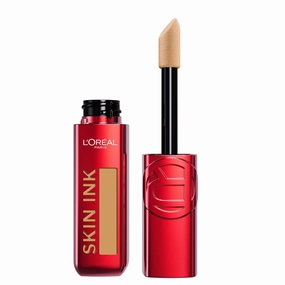 L'Oreal Paris Infallible Skin Ink 2-in-1 Foundation Concealer Hybrid Face Makeup, up to 48HR Transfer-Resistant with Buildable Light to Full Coverage, 325 Warm