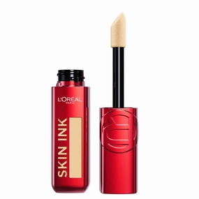 L'Oreal Paris Infallible Skin Ink Foundcealer, 48HR Transfer-Resistant Foundation   Concealer Hybrid Face Makeup with Buildable Light to Full Coverage, 130 Cool, 0.05 Oz
