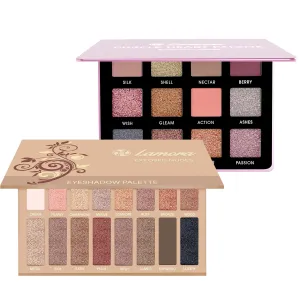 Lamora Nude Eyeshadow Palettes (Exposed   Rose Purple)