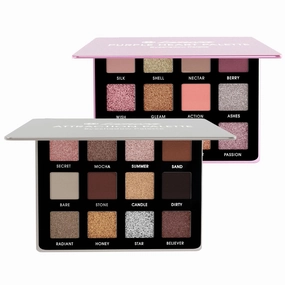 Lamora Nude Eyeshadow Palettes (Attraction   Rose Purple)