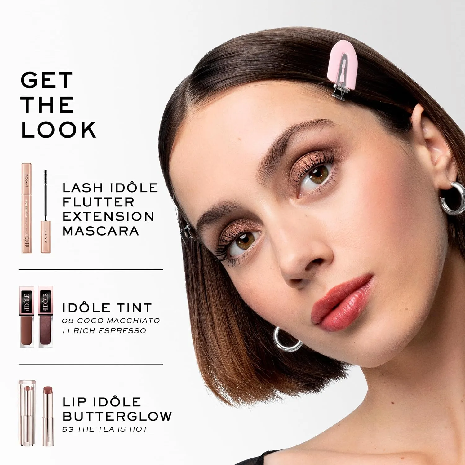 Lancôme Idôle Tint Long Wear Liquid Eyeshadow & Eyeliner - Multi-Use Eye Makeup in Shimmery & Matte Finishes - Buildable Color & Up to 16H of Wear