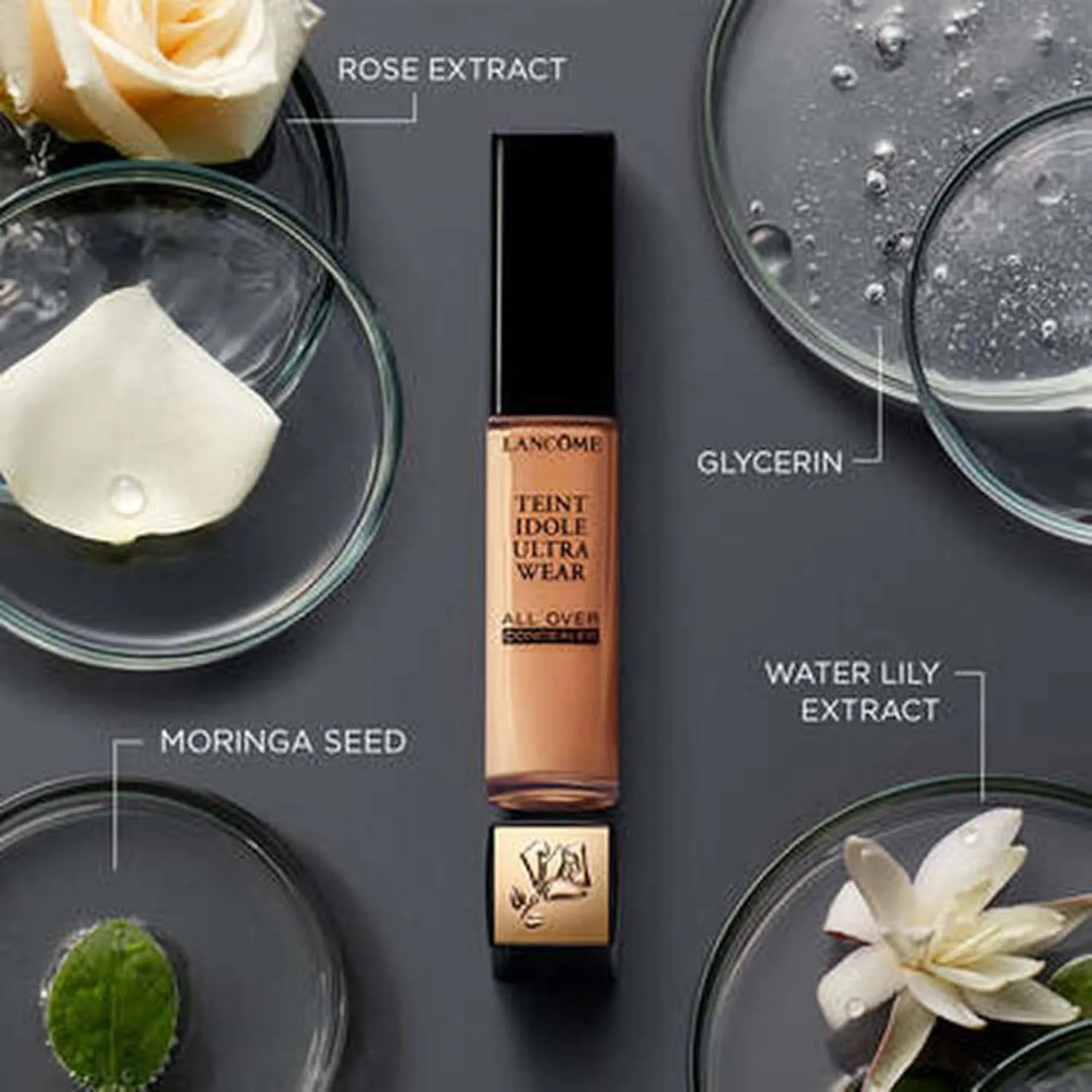 Lancôme Teint Idole Ultra Wear All Over Full Coverage Concealer - Natural Matte Finish & Lightweight Under Eye Concealer - Up To 24H Wear