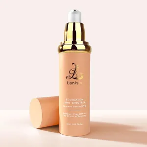 Lanis 4-in-1 Color Changing Foundation, SPF 50, Waterproof Concealer, Anti-Aging, Moisturizing Serum, Light Spectrum