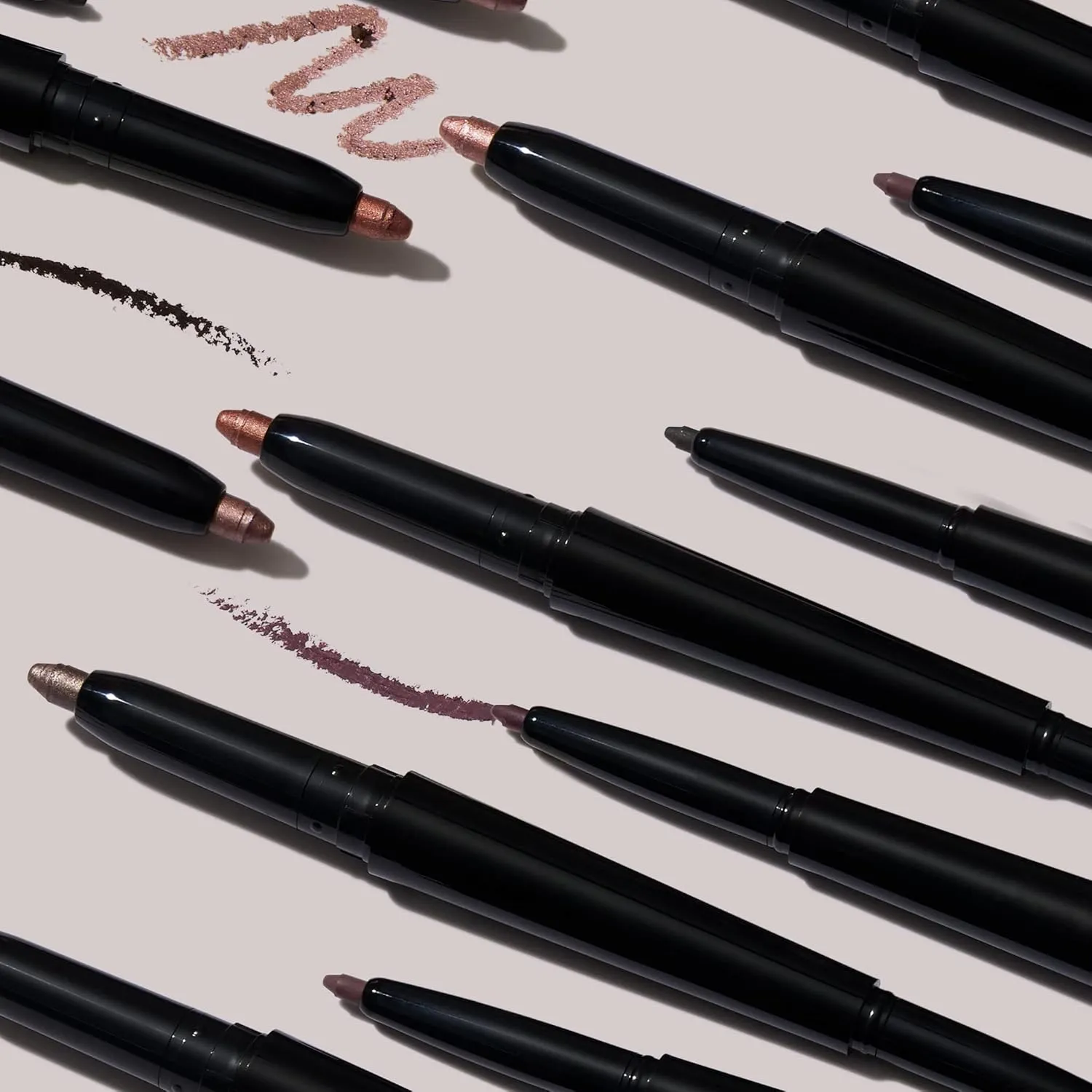 LAURA GELLER NEW YORK Swipe-n-Line Dual-Ended Eyeshadow   Eyeliner - Classic (Onyx/Champagne) - Cream Eyeshadow & Smooth Glide Eyeliner - Waterproof & Crease-free Color