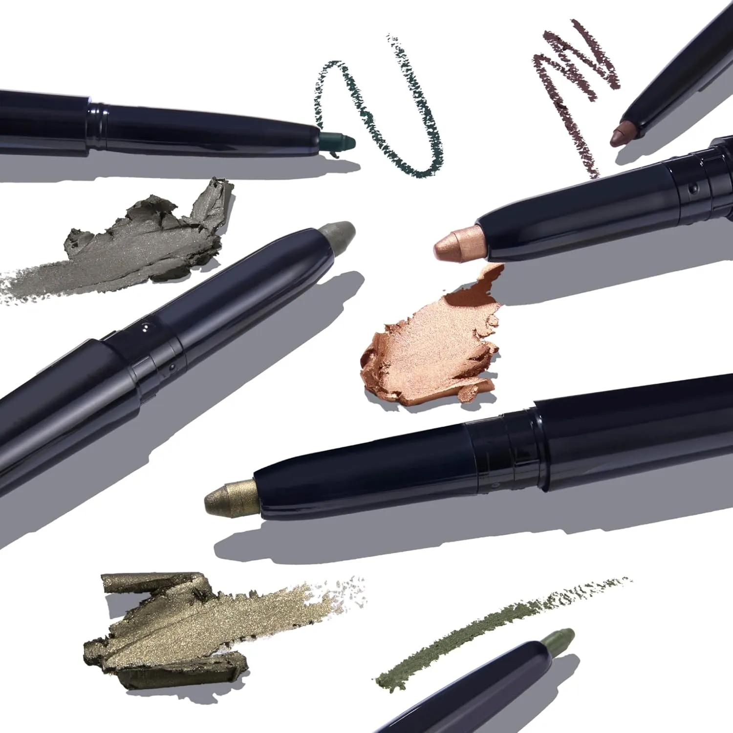 LAURA GELLER NEW YORK Swipe-n-Line Dual-Ended Eyeshadow   Eyeliner - Natural (Toasted-Brown/Rich Chestnut) - Cream Eyeshadow & Smooth Glide Eyeliner - Waterproof & Crease-free Color