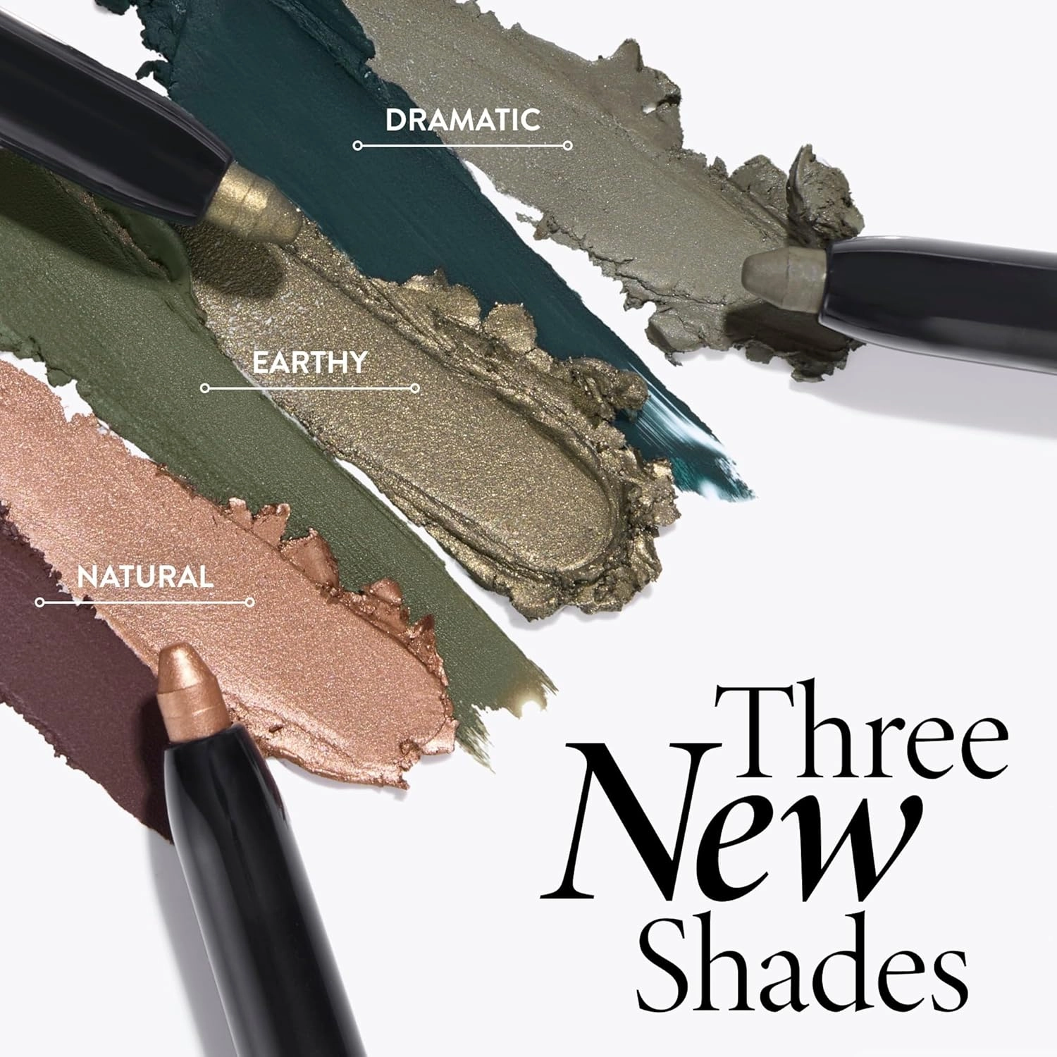 LAURA GELLER NEW YORK Swipe-n-Line Dual-Ended Eyeshadow   Eyeliner - Dramatic (Sage-Gray/Stormy Blue) - Cream Eyeshadow & Smooth Glide Eyeliner - Waterproof & Crease-free Color