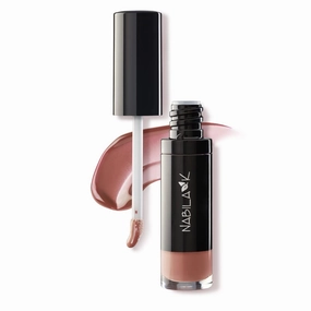Lip Gloss - Moisturizing Lip Color Derived from Natural Pigments for Shimmery Sheen - Cruelty-Free, No Sulfates, Parabens, Phthalates - 0.25 oz - Creamy - Embrace