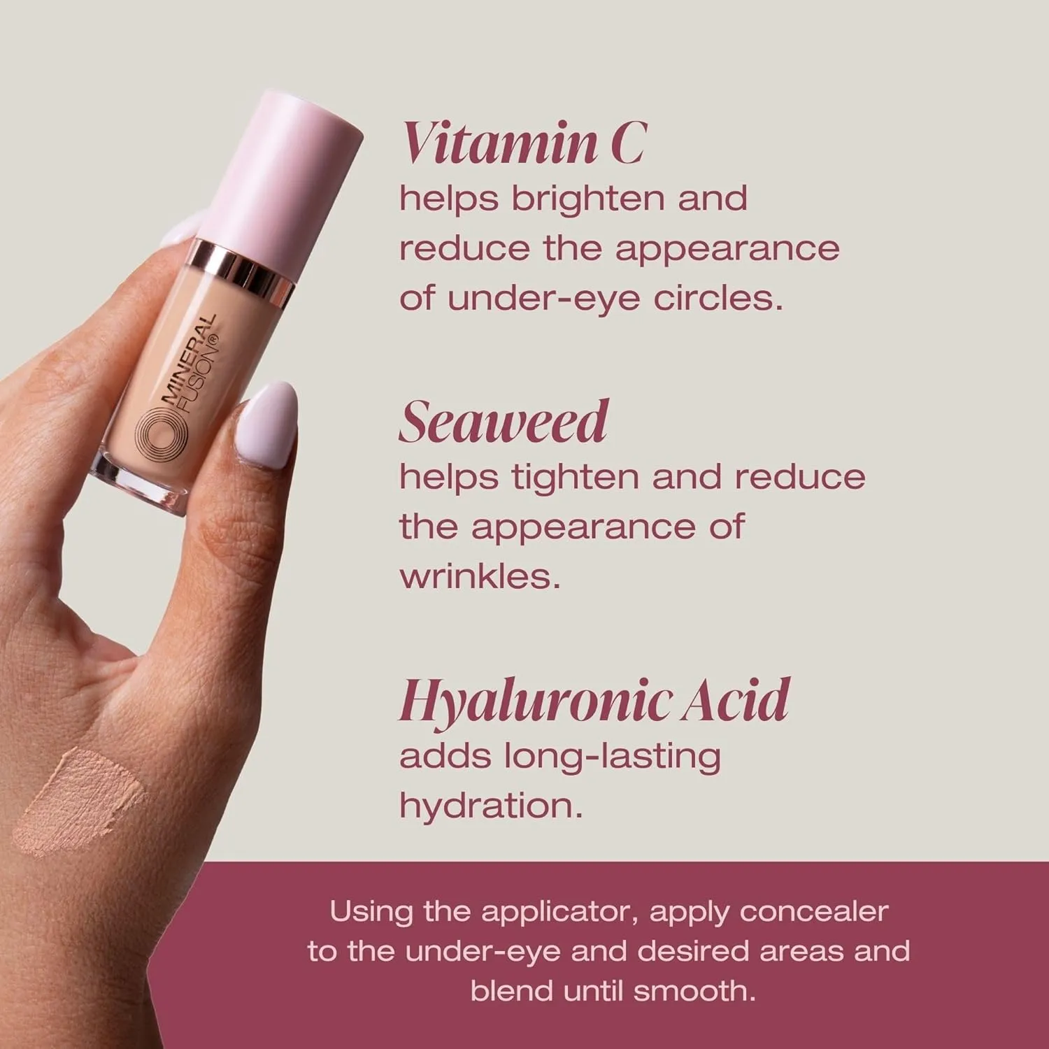 Liquid Concealer Medium Cool, 0.24 Fl Oz (Pack of 1)