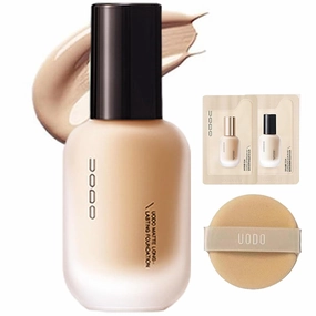 Liquid Foundation, Moisturizing Light Foundation, Matte Long-Lasting Cushion Concealer, Gauze Beauty LiquidFoundation (Matte 03 Natural)