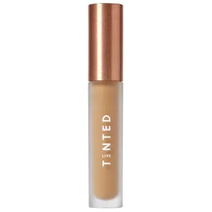 Live Tinted Hueskin Serum Concealer - Medium-to-Full Coverage Concealer with Niacinamide, & Hyaluronic Acid for Dark Circles, Fine Lines & Wrinkles, Buildable Long-Lasting Formula, 0.35 oz Shade 10