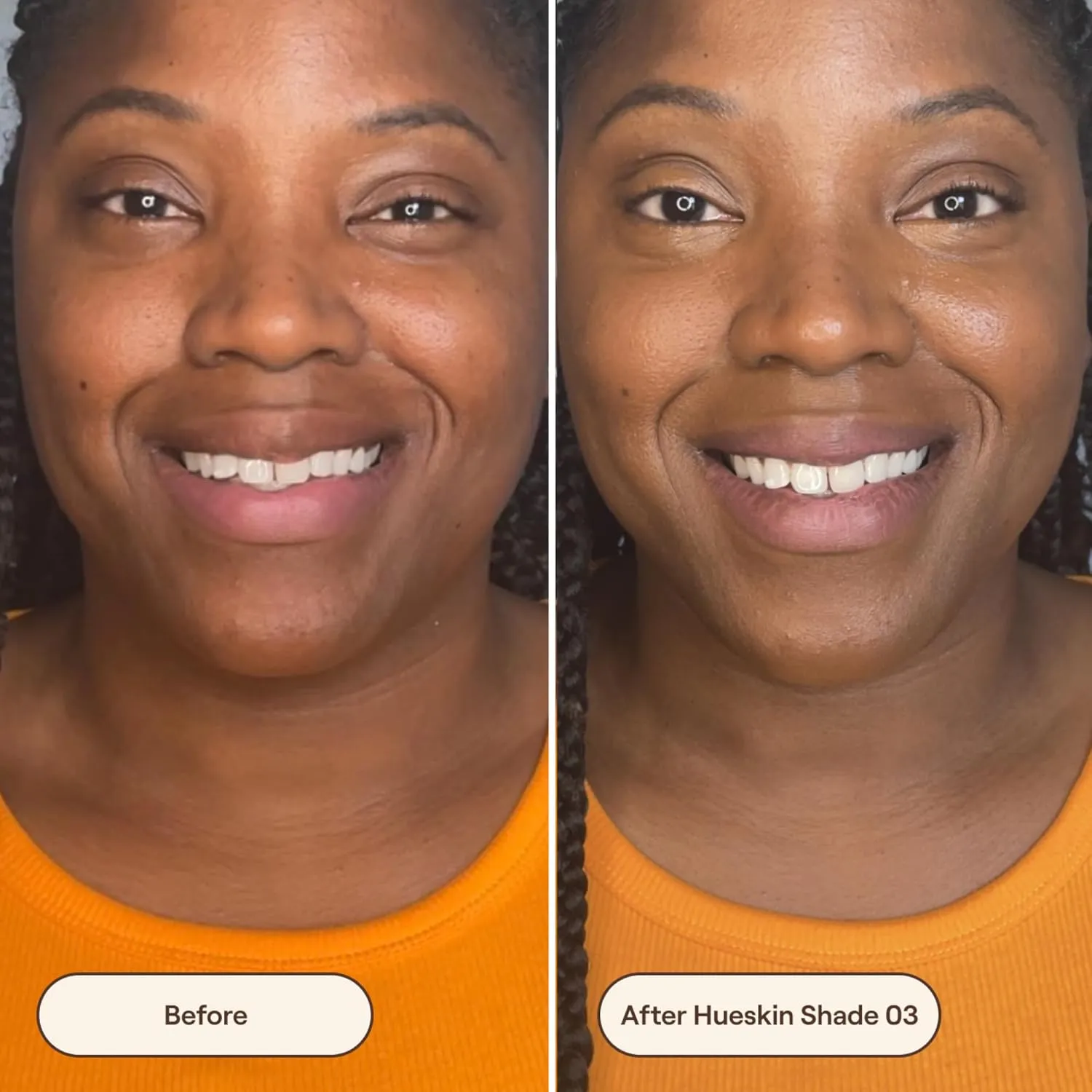 Live Tinted Hueskin Serum Concealer - Medium-to-Full Coverage Concealer with Niacinamide, & Hyaluronic Acid for Dark Circles, Fine Lines & Wrinkles, Buildable Long-Lasting Formula, 0.35 oz - Shade 3