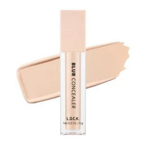 L.O.C.K. BLUR CONCEALER [Rose Pale] Medium-to-Full Coverage Hydrating Concealer with Caffein. Vegan Cruelty Free Made in Korea
