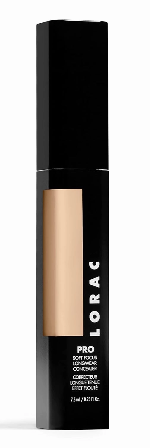 LORAC PRO Soft Focus Longwear Concealer, Full Coverage, Lightweight