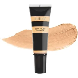 Lord & Berry SOFT TOUCH Fluid Concealer, A Lightweight Medium to Full Coverage Water Resistant Concealer With Natural Matte Finish Enriched With Raspberry Oil, Vitamin E and Argan Oil