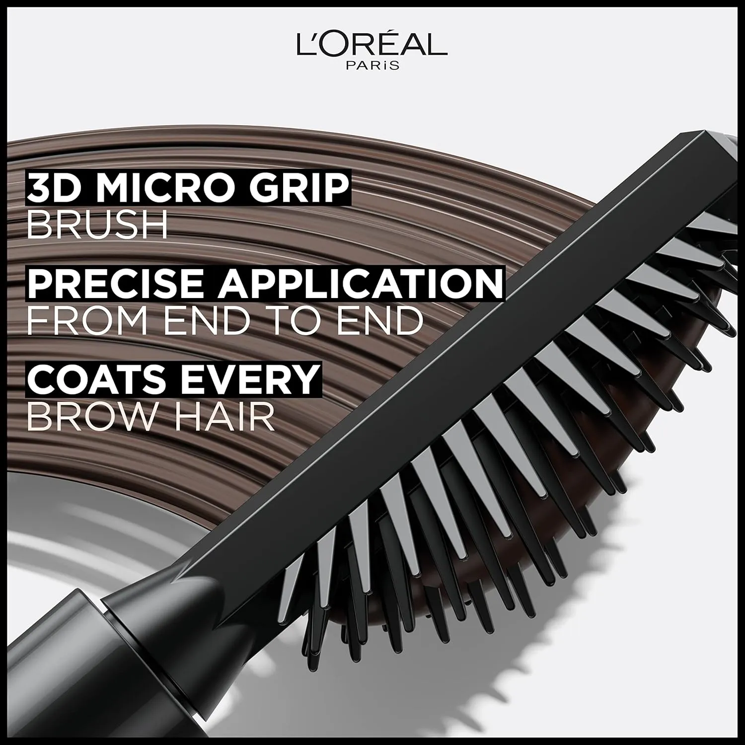 L'Oreal Paris Infallible Volumizing 24H Wear Brow Mascara, Long Lasting Eyebrow Makeup for 2X Fuller Eyebrows, 6R Auburn, 0.13 Fl Oz