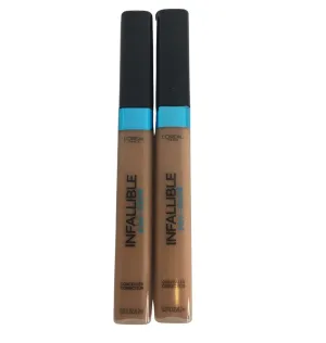 L’Oreal ParisPack of 2 Paris Infallible Pro-Glow Concealer, Creme Cafe # 07