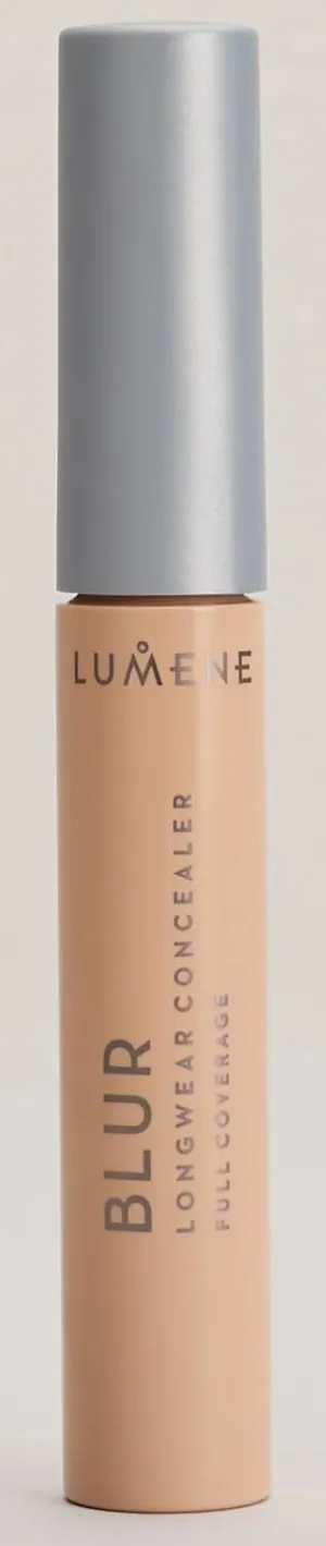 Lumene Blur Longwear Concealer, Full Coverage, 8.5 ml, 100% Vegana, Made in Finland (Medium)