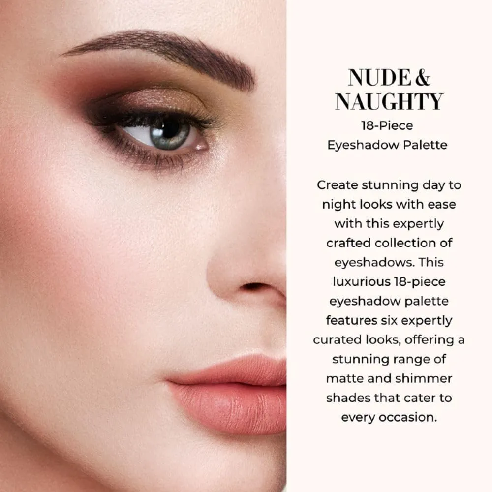 LUMINESS Airbrush Flawless 4-PC Makeup Kit - Includes Eyeshadow Palette, Airbrush Foundation, Primer & Makeup Brushes - Long-Lasting, Silky, Easy to Blend Make Up Set, Travel Size (05 - Medium Warm)