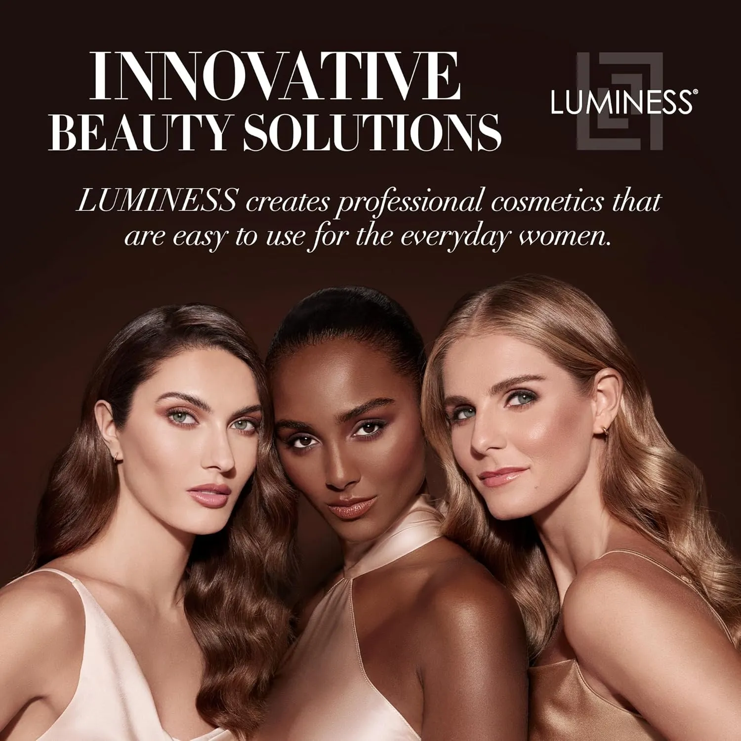 LUMINESS Under Eye Concealer for Dark Circles, ConcealAir (Warm Tan) - Weightless Coverage & Crease-Resistant Makeup Concealer to Even Out Skin Tones & Help Reduce Dark Spots & Blemishes - 0.25 fl oz