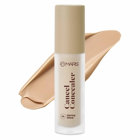MA-RS SP/F50 PA     Cancel Concealer with Radiant Natural Finish (6.0 ml) (06-HONEY GLOW) | Lightweight | Medium to High Coverage | Long-Lasting & Multi-Purpose | Crease Resistant