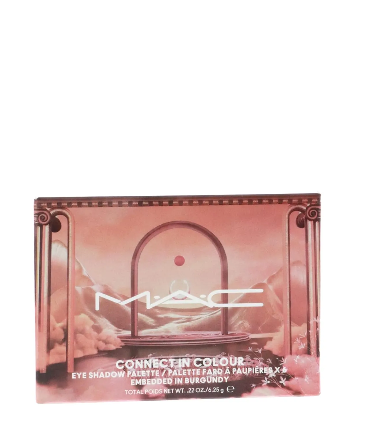 M.A.C. MAC Special Edition Connect In Color Eye Shadow Palette x 6 - EMBEDDED IN BURGUNDY - .22 oz / 6.25 g