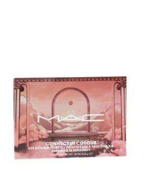 M.A.C. MAC Special Edition Connect In Color Eye Shadow Palette x 6 - EMBEDDED IN BURGUNDY - .22 oz / 6.25 g