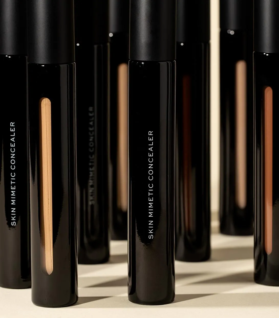 MAKE Beauty Skin Mimetic Concealer Buildable Medium Coverage Hydrating Concealer for Dark Circles Spot Concealing Brightening Crease-Free, Including Mature Skin. Radiant Finish. 01 Fair Neutral