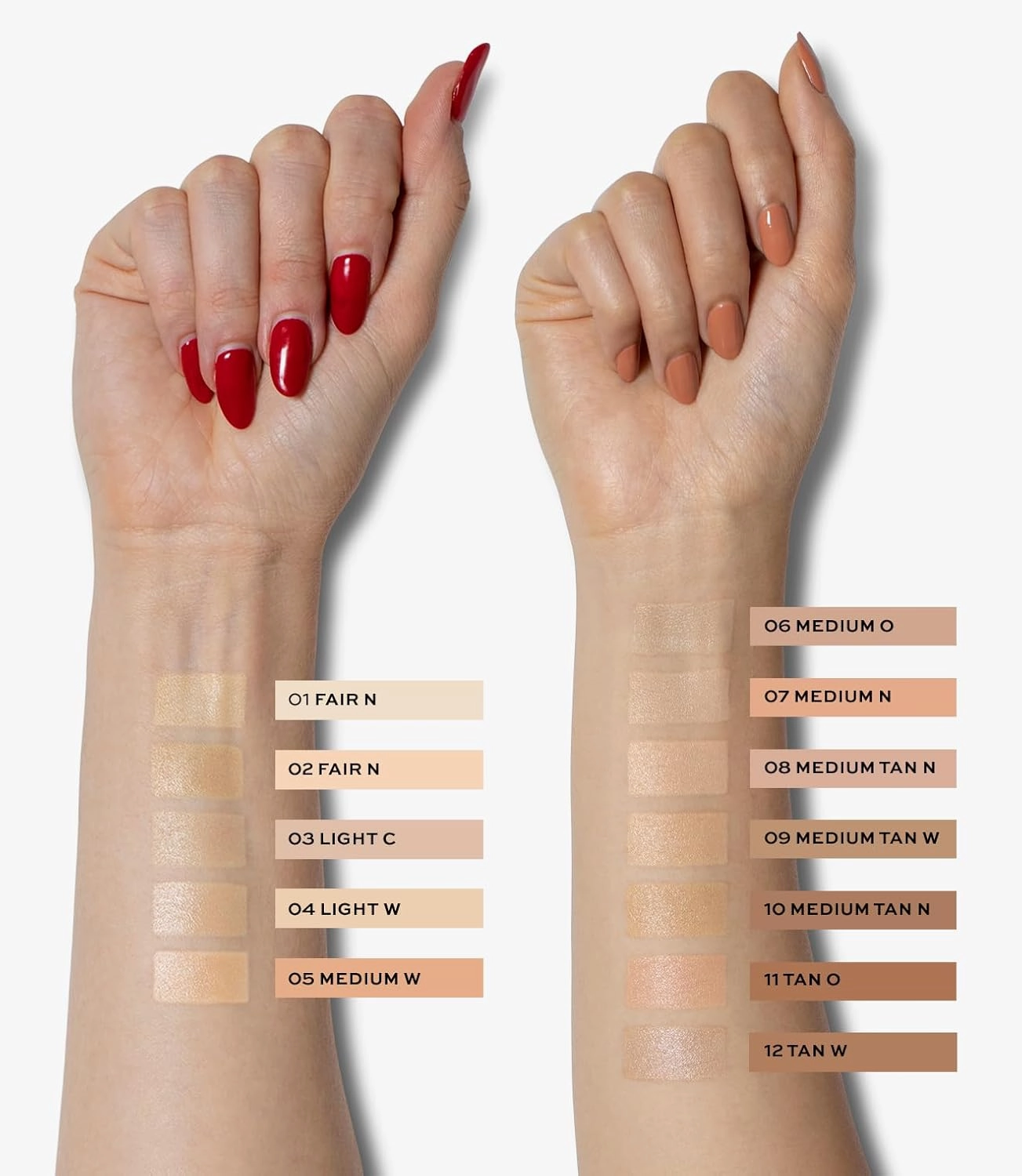 MAKE Beauty Skin Mimetic Concealer Buildable Medium Coverage Hydrating Concealer for Dark Circles Spot Concealing Brightening Crease-Free, Including Mature Skin. Radiant Finish. 15 Tan Deep Warm