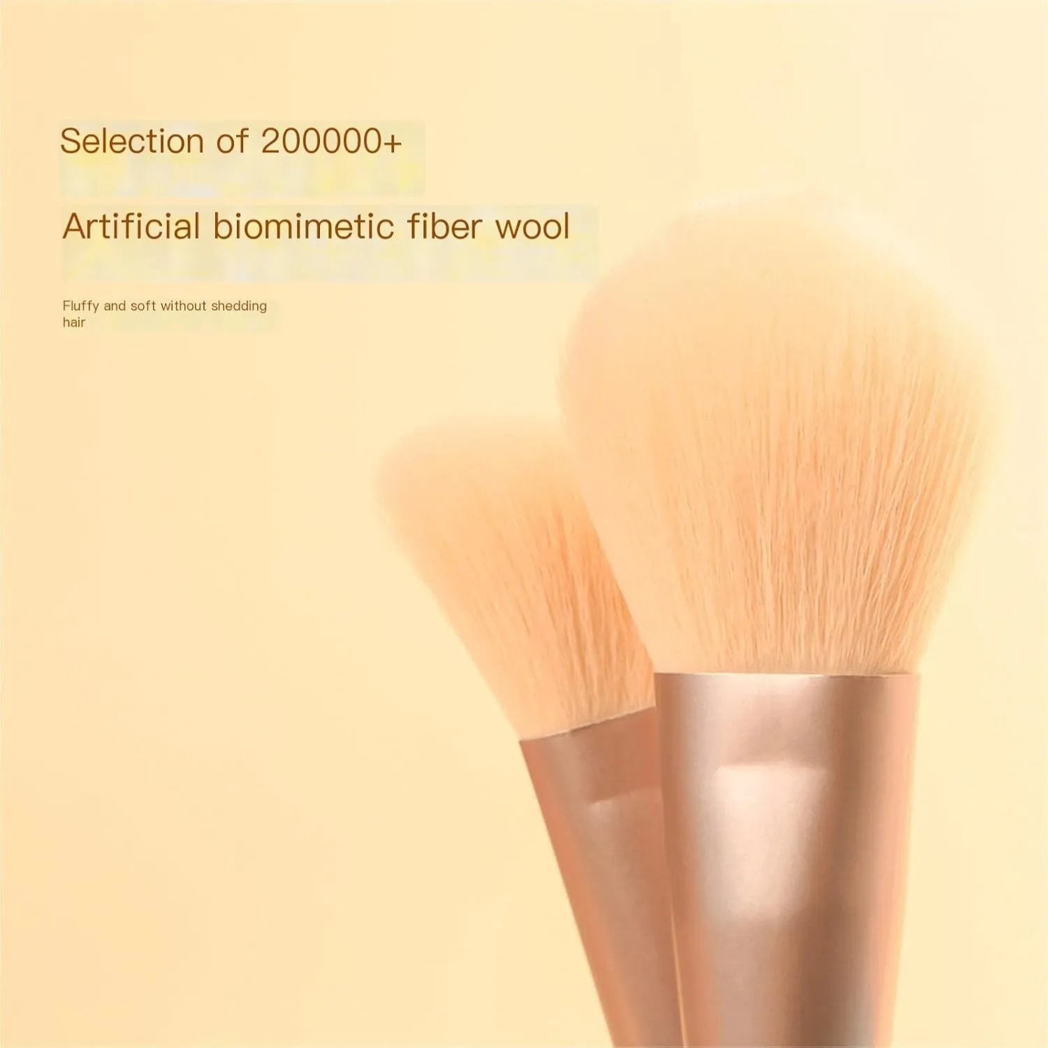 Makeup Brushes 12pcs Makeup Brushes Soft Fur Eyeshadow Set Brush Contour Powder Blush Concealer Brush Beauty Tools Brush Set(C)