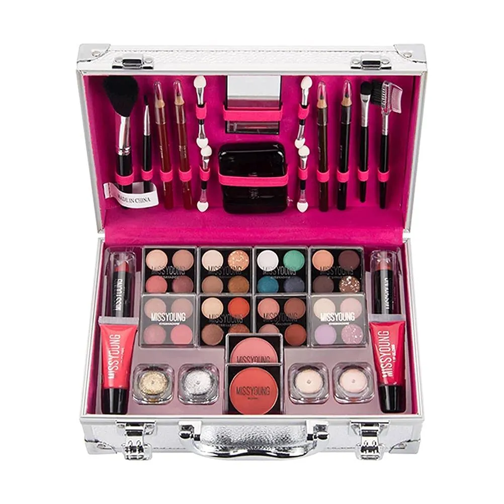 Makeup Sets for women,Kit de Maquillaje para Mujer,Make Up Kit for Women Full Kit,Starter Make Up kits for Girls,Eyeshadow,Lipstick Lip,Gloss,Eyeshadow,Glitter Blusher,Mirror