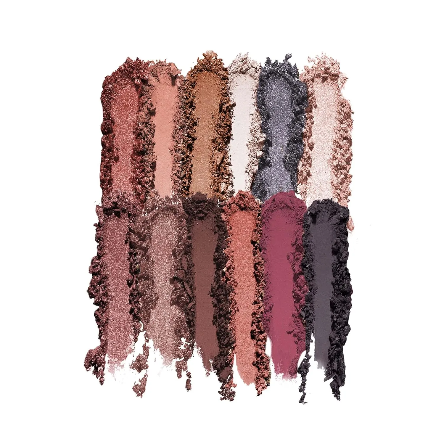Mally Beauty Nude Attitude Eyeshadow Palette with Double-Ended Brush