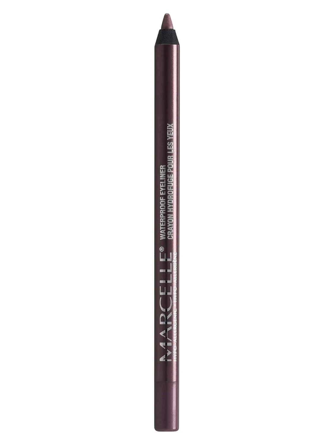 Marcelle Waterproof Eyeliner, Mulberry, Eye Pencil, Creamy Formula, Long-Lasting, Waterproof, Smudge-Proof, Fragrance-Free, Hypoallergenic, Cruelty-Free, 0.04 Oz.