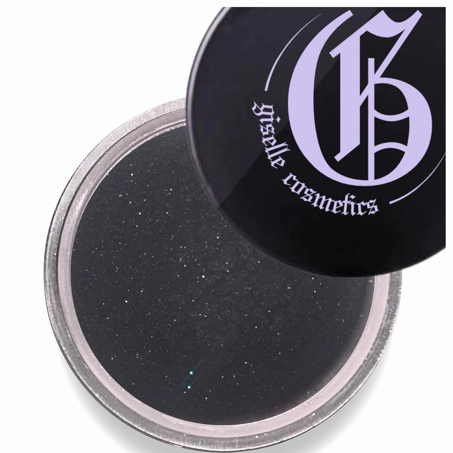 Matte Onyx: Formal Black Eyeshadow, Eye Makeup Palette - Includes Dark Grey, Grey, Shimmer, Glitter, Mineral & Loose Powder Eyeshadow