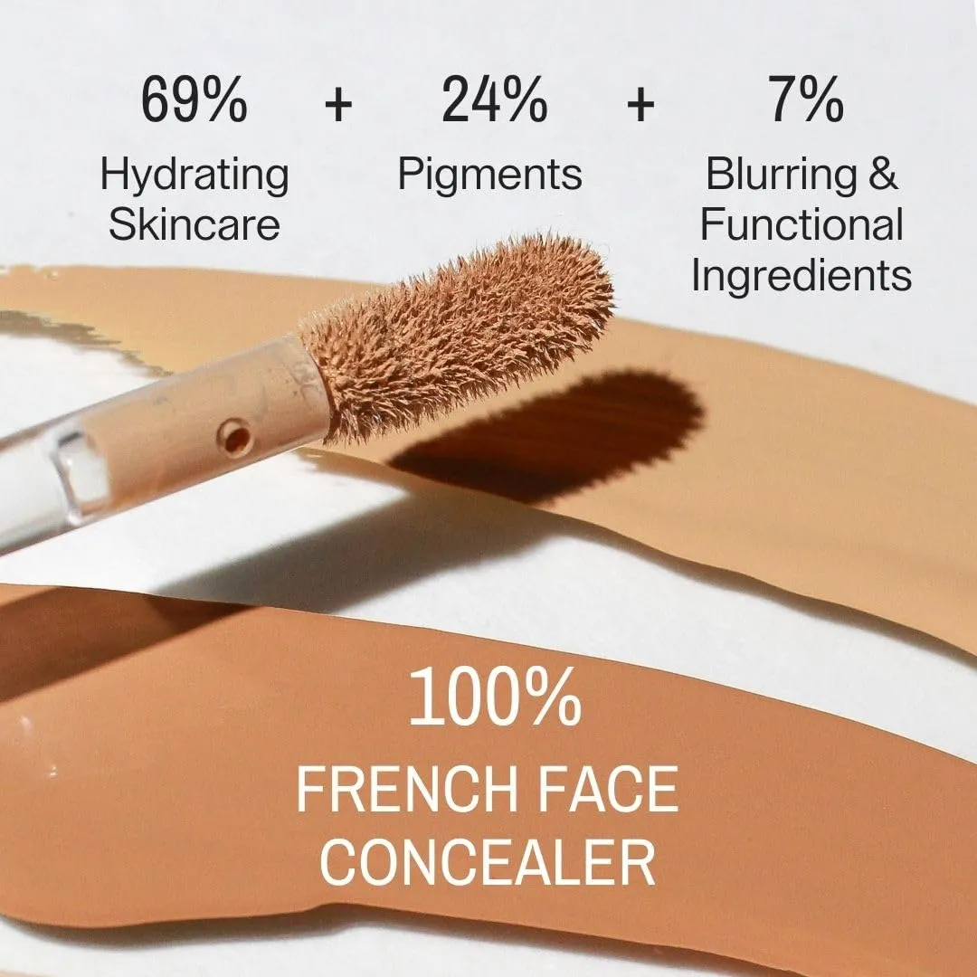 Maxine's Revenge FRENCH FACE Concealer Concentrate | Hydrate and Blur | Conceal, Highlight and Brontour with Lightweight Full-Coverage LIGHT MEDIUM SAND
