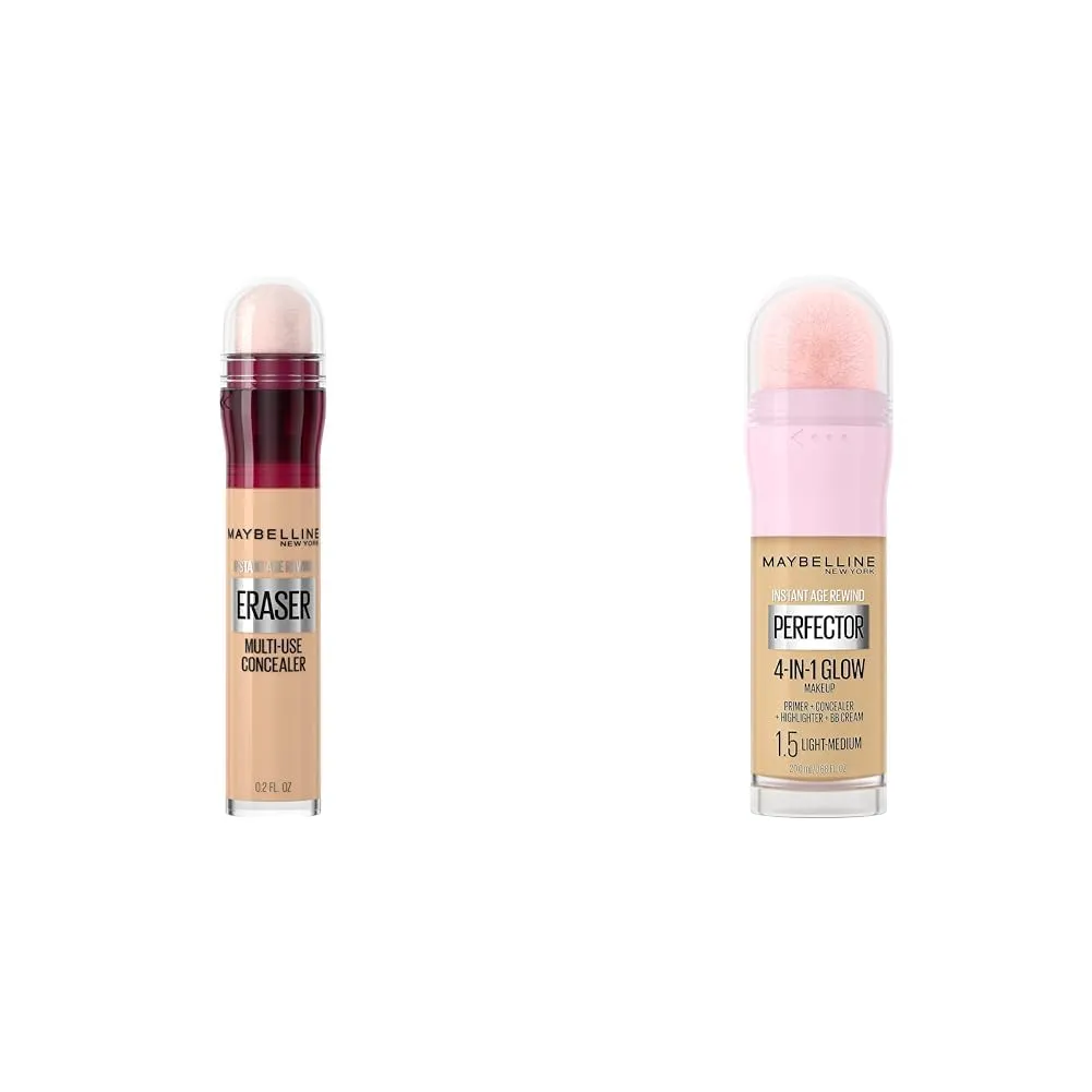 Maybelline 4-In-1 Instant Perfector Glow Makeup and Instant Age Rewind Dark Circles Concealer