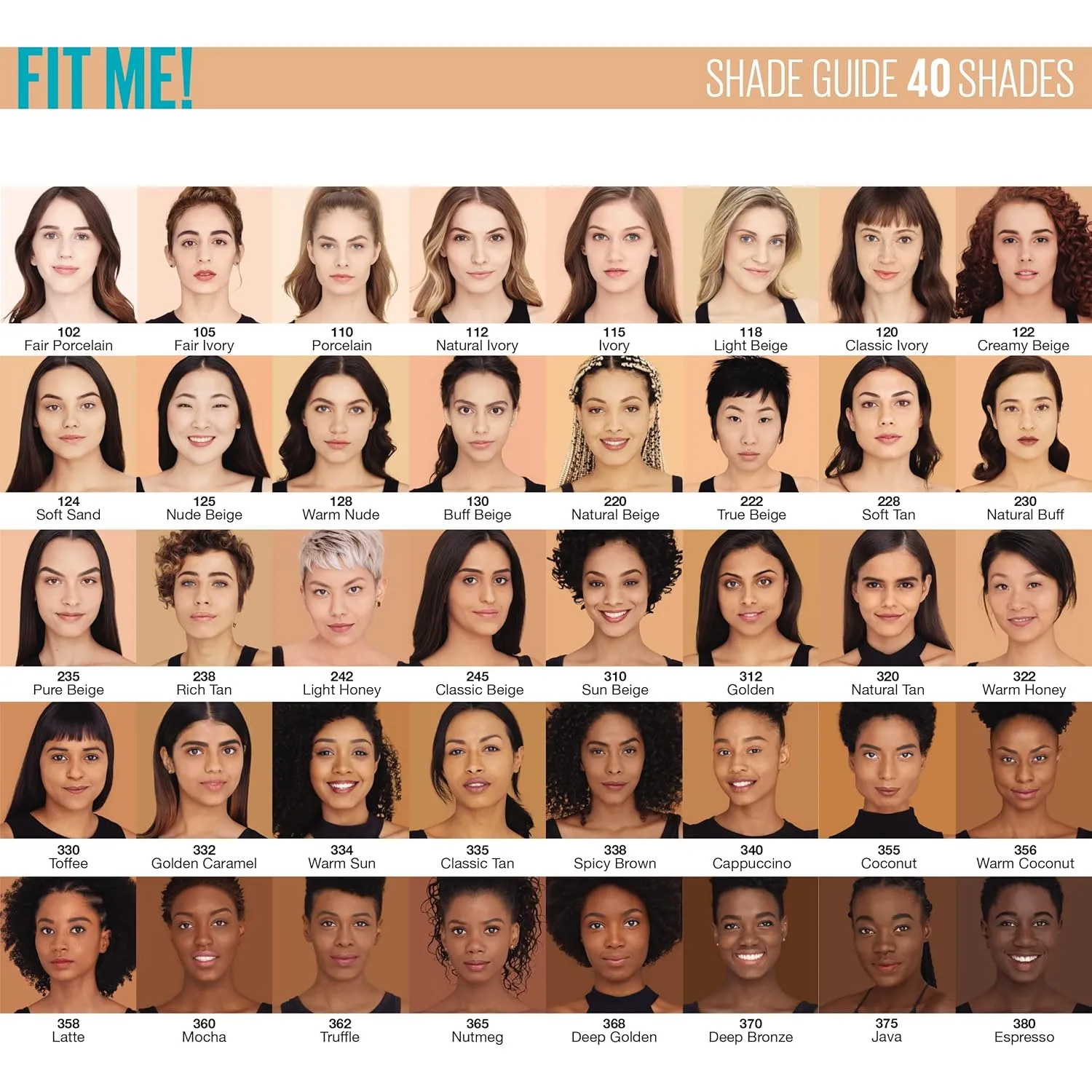 Maybelline Fit Me Matte   Poreless Liquid Foundation   Fit Me Mattifying Primer Makeup Bundle, Includes 1 Foundation in Coconut and 1 Primer