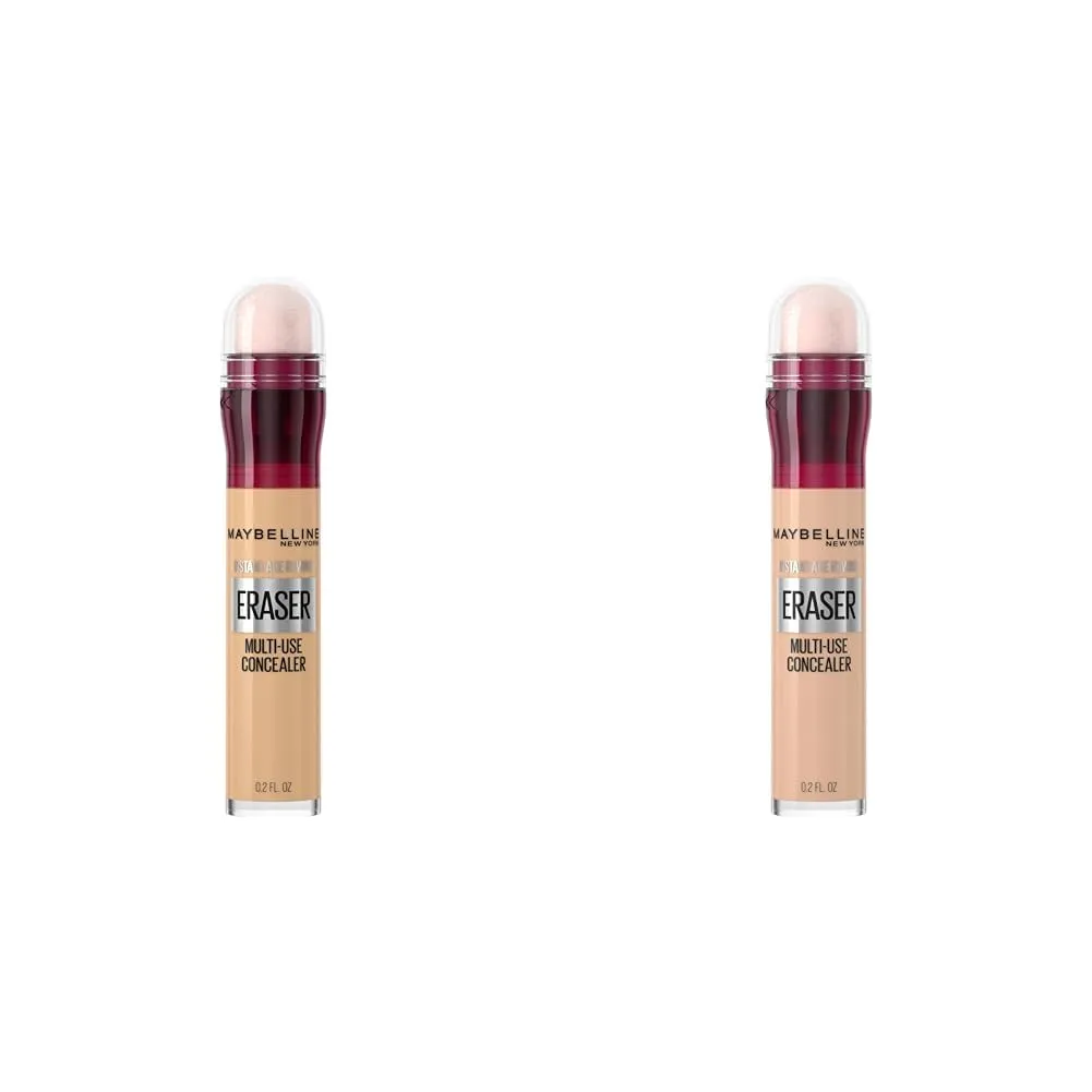Maybelline Instant Age Rewind Eraser Dark Circles Concealer Bundle, 122 & 115, 1 Count