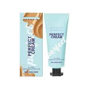 Medium Skin Tone Concealer Cream - Full Coverage, Natural Finish, Lightweight & Hydrating For Face & Body, Tattoo Cover, Long-Lasting Makeup(3PCS)